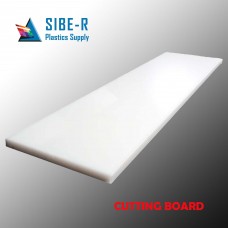SIBE-R PLASTIC SUPPLY NATURAL HDPE CUTTING BOARD