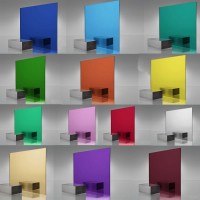 Mirror Acrylic Plexiglass Sheet - Pick Your Size & Color