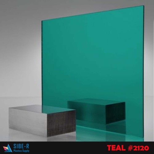 Teal 2120 Acrylic Mirror Sheet